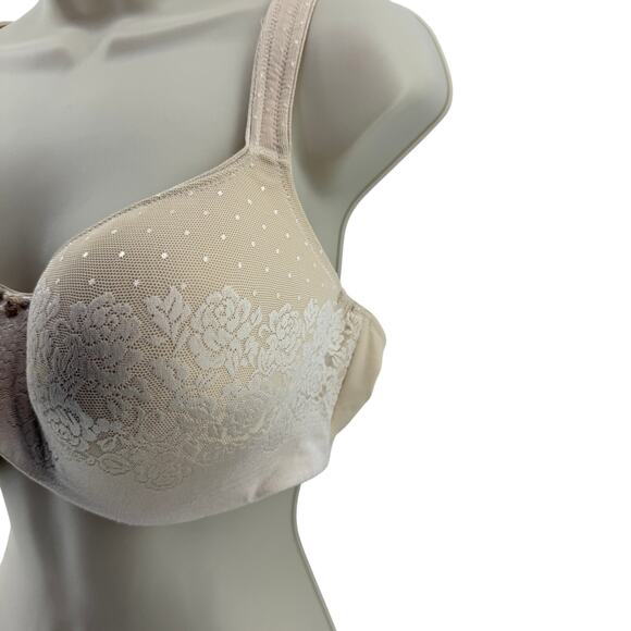 Soma Stunning Support Balconette Bra Cream Lace 38DD - Picture 2 of 6